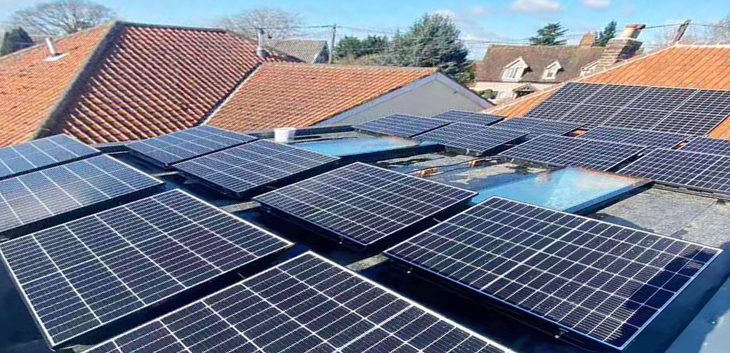 PV installation in UK, solar panel UK, Pv installation case study, PV case study, Solar system installation, solar panel